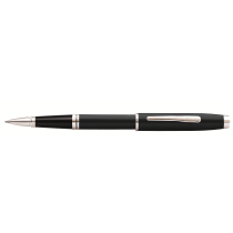 Cross Coventry Rollerball Pen - Black Lacquer Chrome Trim